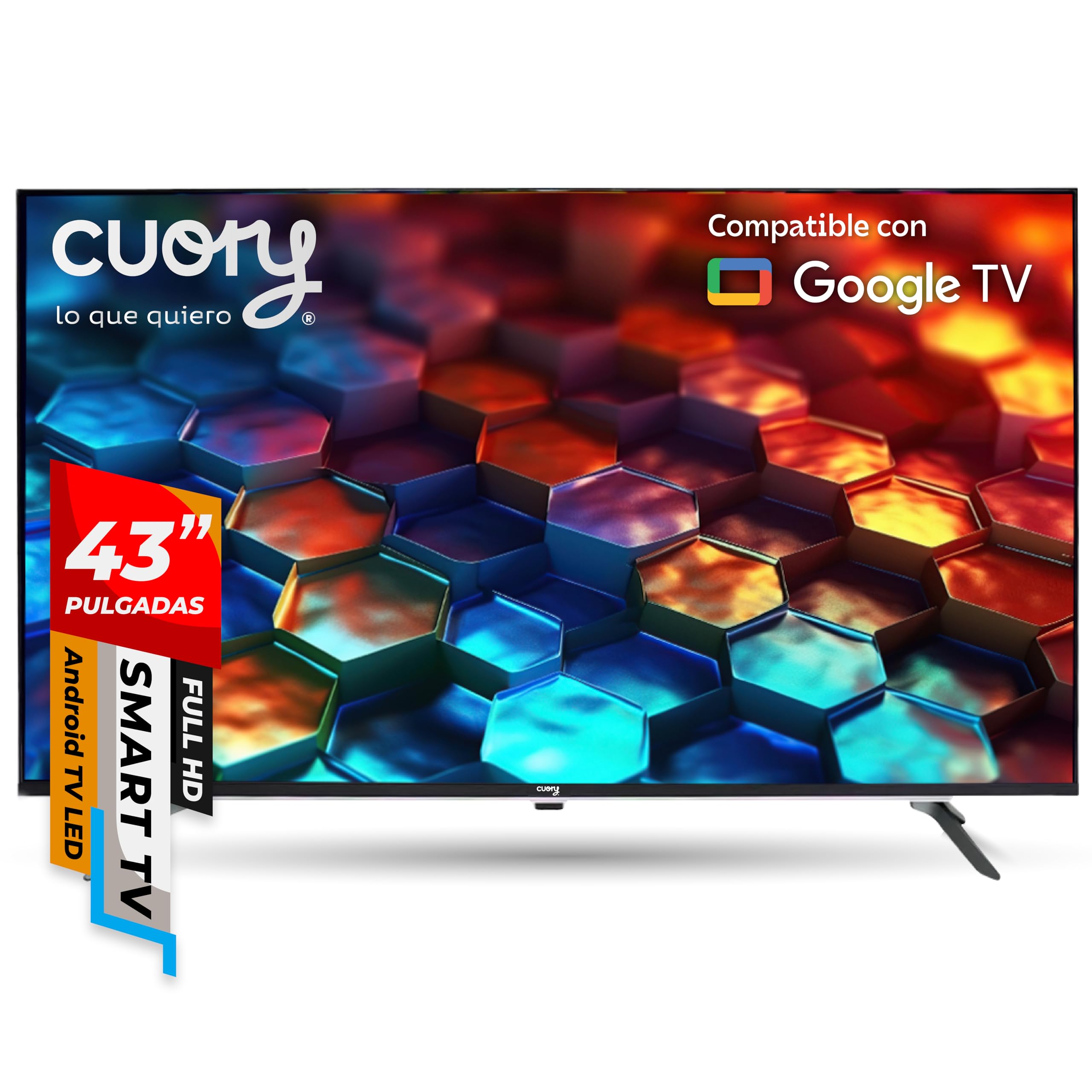 SMART TV 43 PULGADAS CUORY